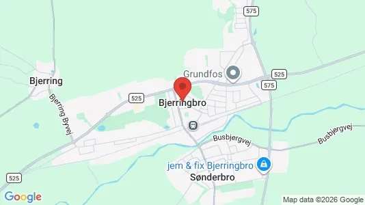 Restaurantlokaler til leje i Bjerringbro - Foto fra Google Street View