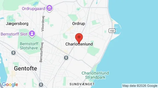 Restaurantlokaler til leje i Charlottenlund - Foto fra Google Street View