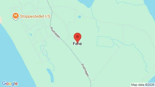 Restaurantlokaler til leje i Fanø - kort over placeringen
