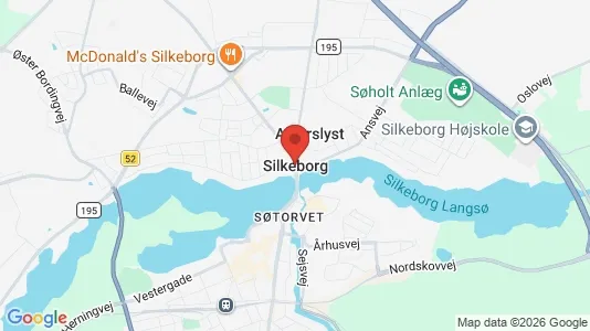 Restaurantlokaler til leje i Silkeborg - Foto fra Google Street View