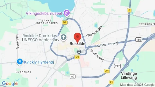 Restaurantlokaler til leje i Roskilde - Foto fra Google Street View
