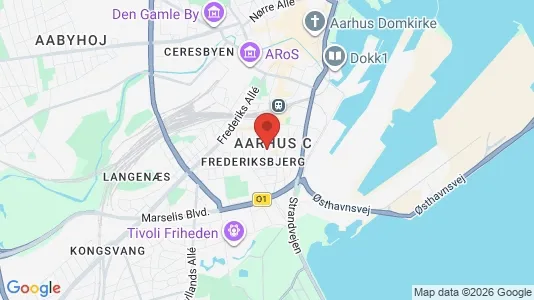 Restaurantlokaler til leje i Århus C - Foto fra Google Street View